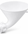 RV Water Inlet Funnel With 3.4 Inch Wide Mouth For Fast Fresh Water Tank Filling Wide Mouth RV Fresh Water Fill Adapter side view