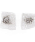 Pack of screws for Three Piece Folding Cabinet Hinges Zinc Alloy With Soft Close Buffer 180 Degree Action Short Arm