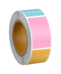 800 Piece Color Coded Adhesive Labels for School Office Kitchen and Food Storage Labeling Set Durable Humidity Resistant Stickers in Assorted Colors 2.5x1.5 Cm roll