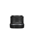 RF-S 18-45mm F4.5-6.3 Lens For APS-C RF Mount With Optical Image Stabilization front view, compact design, Canon branding.