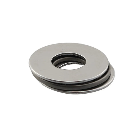 PZRT AXK1024 thrust needle roller bearing with washers, 10 mm bore, 24 mm OD; 2 bearings + 4 washers