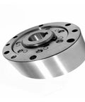 Heavy Duty Wedge Type One Way Backstop Clutch And Gear Reducer Assembly For Textile Machinery, metallic design, detailed view.