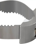 Heavy Duty 3 Inch C Cutter Drain Snake Head Cable Coupler built for Ridgid K400 K3800 K50 machines with serrated edges for efficient clog chopping.