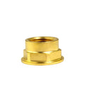 Water Inlet Valve Replacement For Commercial Ice Machines 115V 000009123 brass fitting, side view on white