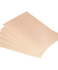 FR4 Single Side Copper Clad Prototype PCB Board Kit Of 10 150 x 100 x 1.2 Millimeter Copper Plated Universal DIY Circuit Boards stacked
