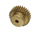Brass Spur Gear 0.6 Module 39 Teeth With 4mm Bore Straight Teeth Pinion Cylindrical Gear for Robotics DIY CNC Machinery Projects