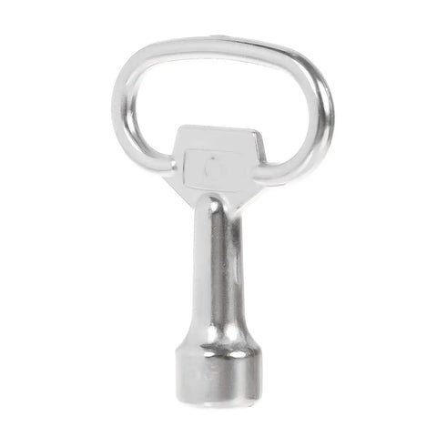 8mm Triangle Socket Spanner Key Set Of 6 Aluminum Alloy Chrome Plated Triangular Wrenches for cabinet panel security