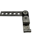 Two Pack Swivel Style Exhaust Hangers Heavy Duty Open End Hangers With Vibration Absorbing Rubber Straps And Adjustable Five Hole Mount