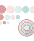 12pc Nesting Round Frame Die Cut Set for Cards and Scrapbooking, lace circle tag background dies and stencils for crafting