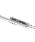Beefy Heavy Duty Drawer Slides With Silent Hydraulic Damping For Smooth Soft Close, Cold Rolled Steel Wear Resistant Rails For Containers And Storage Cabinets, High Load Capacity, Durable Build, Long Lasting Performance, 16.19 in