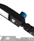 NextGen III 150W LED Parking Lot Light with slip fit mount and photocell, 21,000 lumens, 5000K bright white shoebox