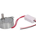 DC Brushless Micro Reduction Synchronous Motor For Home Appliances 5 RPM 24V Quiet High Torque Electric Motor with red and black wires