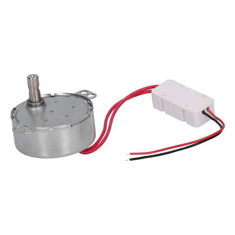 DC Brushless Micro Reduction Synchronous Motor For Home Appliances 5 RPM 24V Quiet High Torque Electric Motor with red and black wires