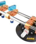 Pro Grade 6 Inch Seam Setter For Seam Joining And Leveling With Dual Hand Pump Vacuum Cups And Fine Tuned Knobs Stainless Steel Build
