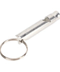Versatile Emergency Whistle Kit 10 Pack Alloy Safety Whistles with Keychains for outdoor camping and hiking use