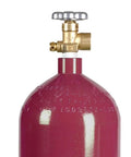 40 Cu Ft Steel Argon Cylinder With CGA580 Valve For TIG And MIG Welding Grab And Go Portable Tank 2524 Psi Service 29 Lb