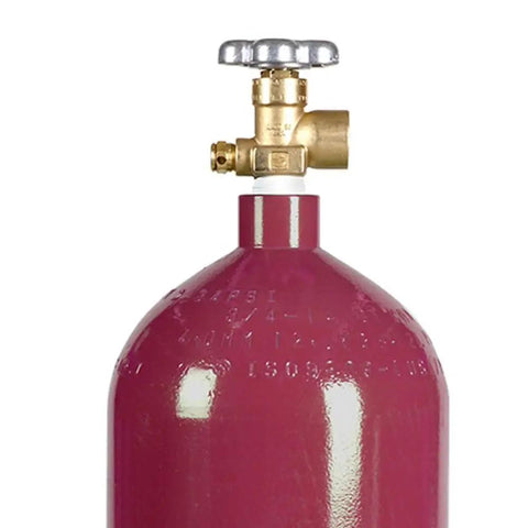 40 Cu Ft Steel Argon Cylinder With CGA580 Valve For TIG And MIG Welding Grab And Go Portable Tank 2524 Psi Service 29 Lb