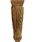 Extra Small Acanthus Wood Corbel In Alder Wood Two And A Quarter Inch Wide By Two And A Quarter Inch Deep By Four And A Quarter Inch High Precision Carved Ready To Paint Or Stain Ideal For Countertops Bars And Shelves Classic Boss Look