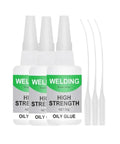 Heavy Duty Oily Glue 150ml Universal Super Glue Triple Pack For Metal Wood Ceramic Leather Glass Instant Bonding With Strong Adhesion And Long Lasting Repairs