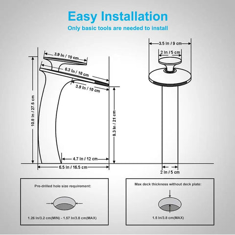 Installation diagram for Chrome Waterfall Bathroom Faucet With Single Handle Vessel Sink Brass Lavatory Tap Tall Slanted Body Top Shelf Spa Finish Includes Supply Hose And Pop Up Drain Assembly.