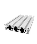 Heavy Duty T-Slot Aluminum Profile 3030 And 3060 Sizes For Custom Builds, showing a profile for 3D printer frames.