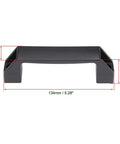 Plastic Pull Handles 115mm Hole Centers for Luggage and Mechanical Equipment 4 Pack Black Durable Hard Plastic Replacement Handles