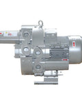 Heavy Duty Self Priming Diaphragm Vacuum Pump 4KW 3 Phase 480V side view showcasing robust design and motor features.