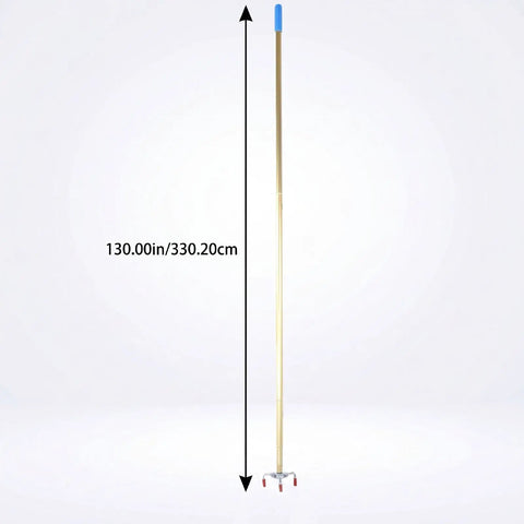 Heavy Duty Aluminum Alloy Smoke Detector Removal Tool With Extra Long Telescoping Pole For High Ceilings, 130in length.