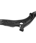 Front Lower Control Arms With Ball Joints Assembly Replacement For 2010 2013 Kia Soul With Automatic Transmission, black metal finish