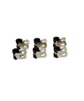 Badass Stainless Steel Brake Line Clips With Durable Neoprene Cushions, 10 piece set, securing cables and brake lines.