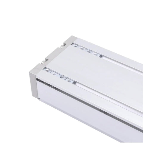 Close-up view of Hardcore Dual Axis Ball Screw Linear Actuator Featuring A Slick Glide System And Totally Sealed Dustproof Cover For Tough Sliding Table Rigs With 1100Mm Stroke Range.