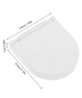 2 Pack Washing Machine Power Button Cover Guard With Self Adhesive Backing 41mm ID Flip Top white protector with size dimensions
