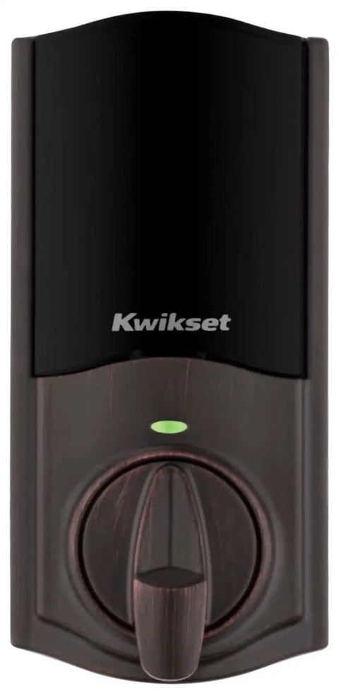 Traditional Home Connect Keypad Smart Lock Deadbolt With 10 Button Keypad One Touch Locking 250 User Codes Z Wave 700 SmartKey