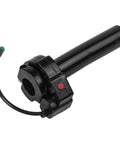 Top Tier Throttle Handlebar Made For Talaria Sting X3 MX3 MX4 Electric Dirt Bikes Heavy Duty Aluminum Alloy Upgrade That Fits Perfectly And Rides Smooth Without Any Extra Mods Needed, black throttle handlebar with cable