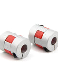 Beefy 8Mm To 8Mm Bore Aluminum Plum Flexible Shaft Coupling For Servo And Stepper Motors D20xL25 Connector 2 piece