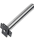 Concealed Door Closer For Interior Doors With Tubular Spring Soft Close, 50Kg Capacity, Hidden In Frame, Silver Black Finish