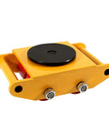 Heavy Duty Machinery Mover Skate Dolly With Four Smooth Rolling Wheels, Move Heavy Freight Without Breaking A Sweat, 13228 Lb Capacity Shifts Big Loads Like A Pro On Warehouse Concrete Floors, side view.