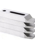 Set Of 4 Magnetic Jig Clamps For Wire EDM Fixture Boards In Stainless Steel With M8 By 1.25 Screws, front view