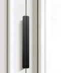 4 Pack Matte Black Hidden Pull Handles 80mm For Cabinets Drawers Wardrobes Cupboards Modern Kitchen And Closet Hardware Accessories