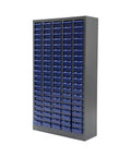 100 Drawer Parts Cabinet With ABS Drawers, Tool And Hardware Organizer Cabinet, Heavy Duty Steel Frame, Grey