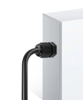 Waterproof Adjustable Cable Gland Set PG9 4 To 8mm Connectors With Gaskets 10 Pcs installed on enclosure