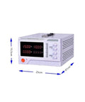 Lab Grade DC Power Supply 600V 5A 3000W With Adjustable Output For Mobile Phone Repair And Electronics Labs 220V Input Stable Voltage And Current Over Current And Over Voltage Protection, front view 25cm