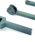 Lathe Knurling Tool Set, 3 Piece Pack With Adjustable Knurling Disk For Coarse, Medium And Fine Knurling, Hardened EN31 Knurls