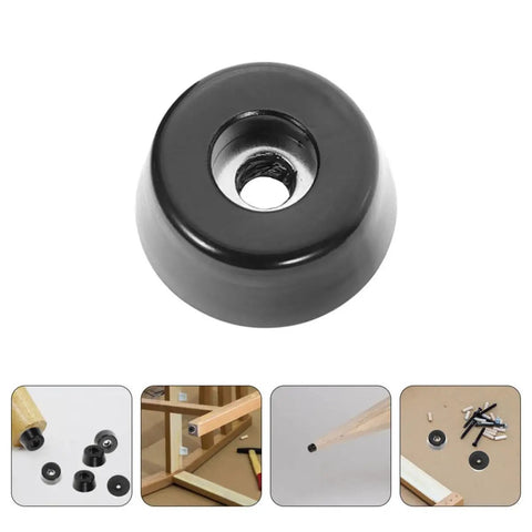 30 Pack Rubber Furniture Feet Pads For Chairs Tables Cutting Boards And More, Stable Support And Impact Reduction, Non Slip Cushioned Feet