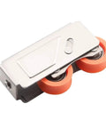 Bulked Up Heavy Duty Double Wheel Sliding Door Rollers And Window Track Gliders Built Tough From Thick Stainless Steel for smooth gliding.