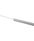 12 Inch Metal Sliding Wardrobe Closet Rod With Easy Access Out Slide Chrome Finish Includes Installation Hardware For Quick Install Ideal For Small Closets Or Laundry Rooms Makes Storing Clothes Fast No Fuss.