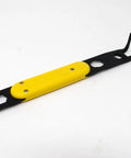 Solar Serpent 5 In 1 Multipurpose Solar Connector Tool with yellow handle, wrenches and screwdriver, black finish for field work.