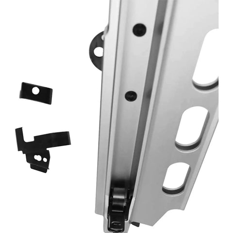 Close-up view of Three Pack Magazine For Hitachi NR83A NR83A2 Framing Nailers, aluminum finish with mounting components visible