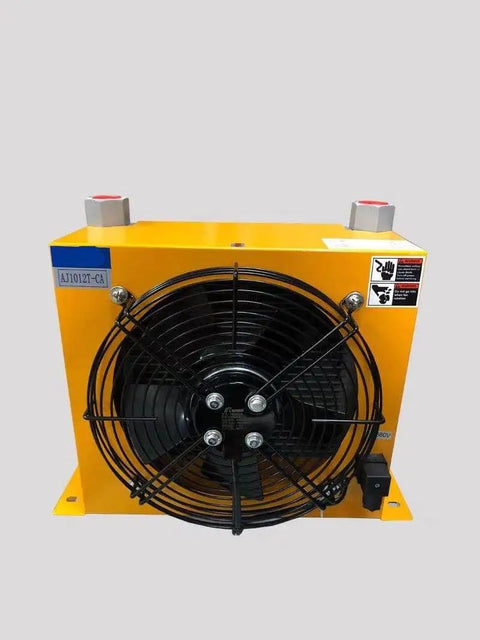 Hydraulic Oil Cooler Aluminum Air Cooled Heat Exchanger For Station Engineering Machinery Models 0607T 0608TL 1012T 1417T 1490T AF1025 220V Beefy Industrial Grade Heavy Duty Cooling System