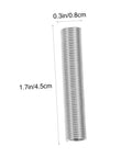 Heavy Duty Compression And Extension Spring Assortment Kit With Storage Box, 200 Pcs Small Springs Set For Auto Electronics Repair and Appliance Fixes, 1.7in steel spring